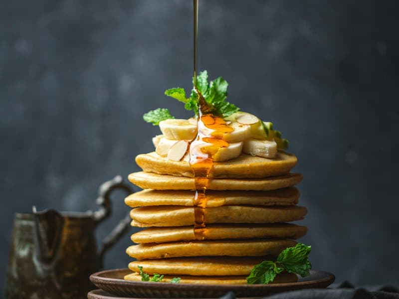 Fluffy Pancake Stack